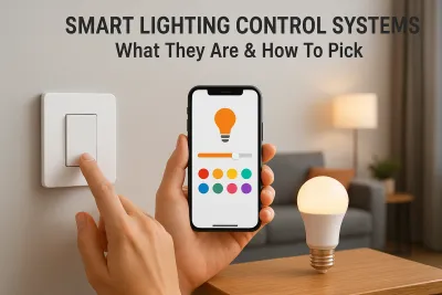 Smart Lighting Control Systems: What They Are & How To Pick