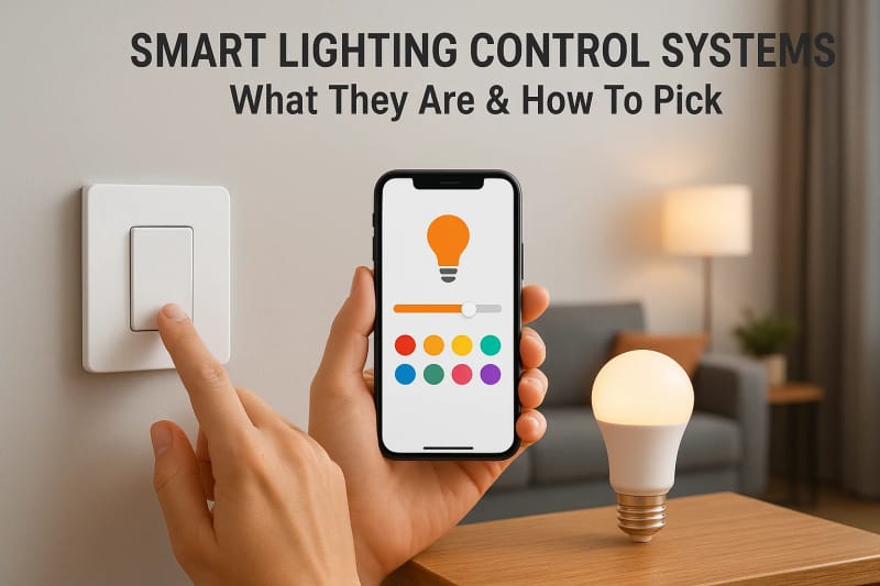 Smart Lighting Control Systems: What They Are & How To Pick