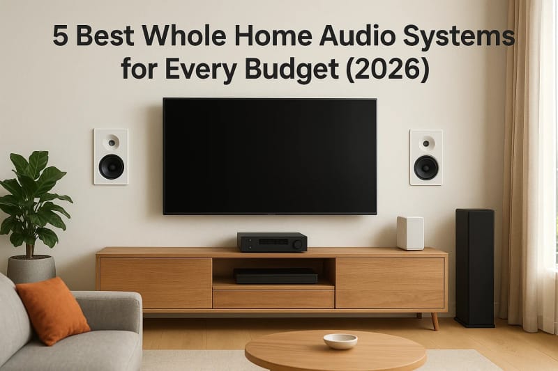 5 Best Whole Home Audio Systems for Every Budget (2026)