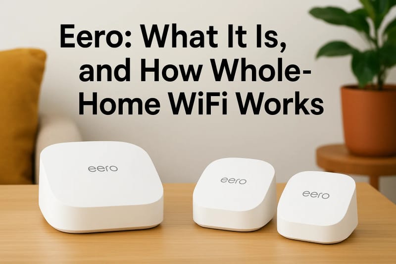 Eero: What It Is, and How Whole-Home WiFi Works