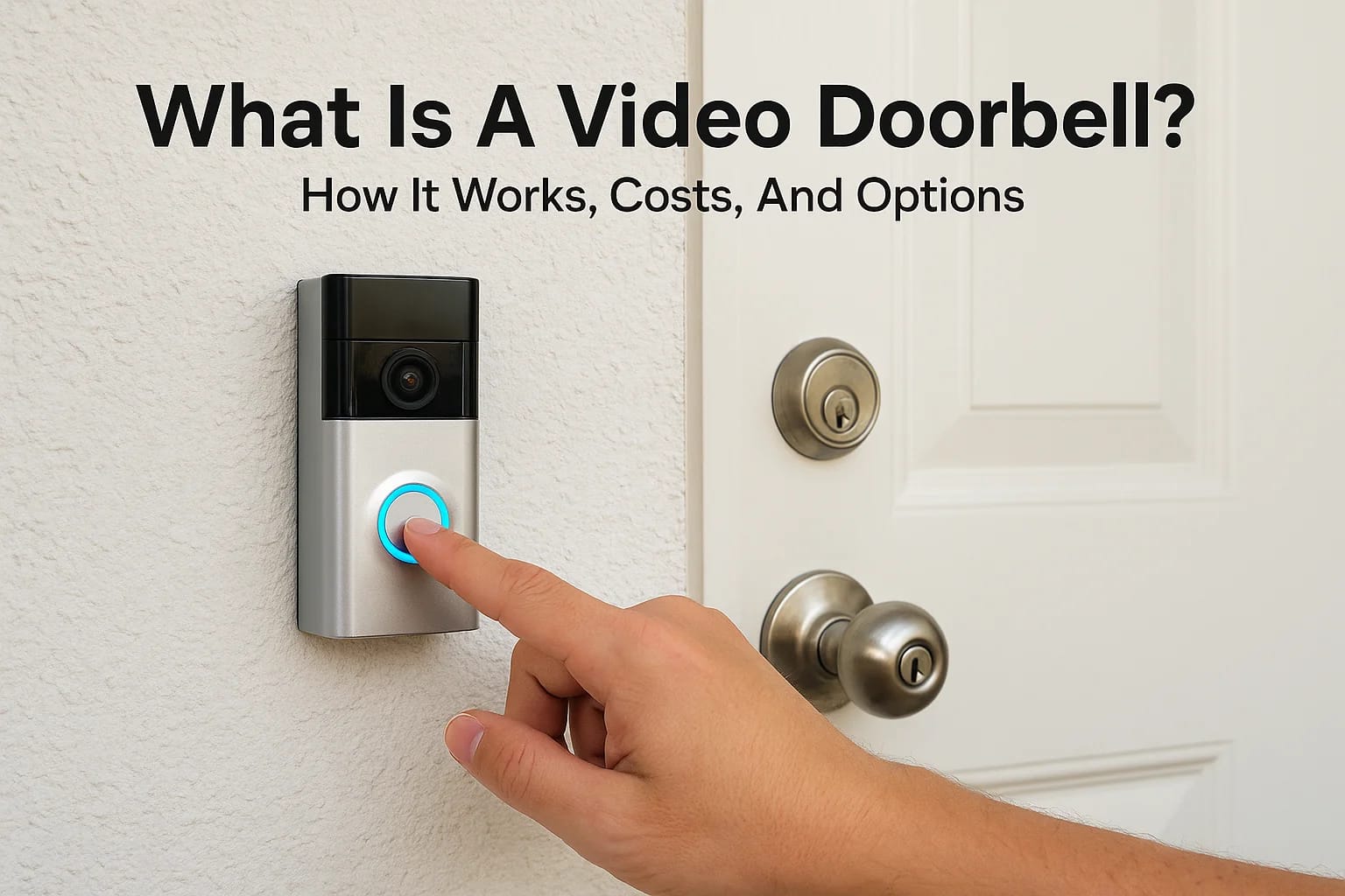 What Is A Video Doorbell? How It Works, Costs, And Options