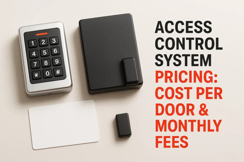 Access Control System Pricing: Cost Per Door & Monthly Fees