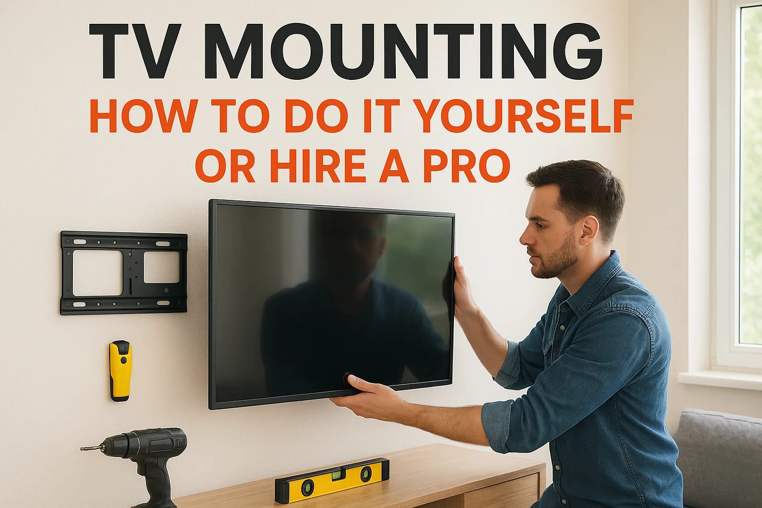 TV Mounting: How to Do It Yourself or Hire a Pro