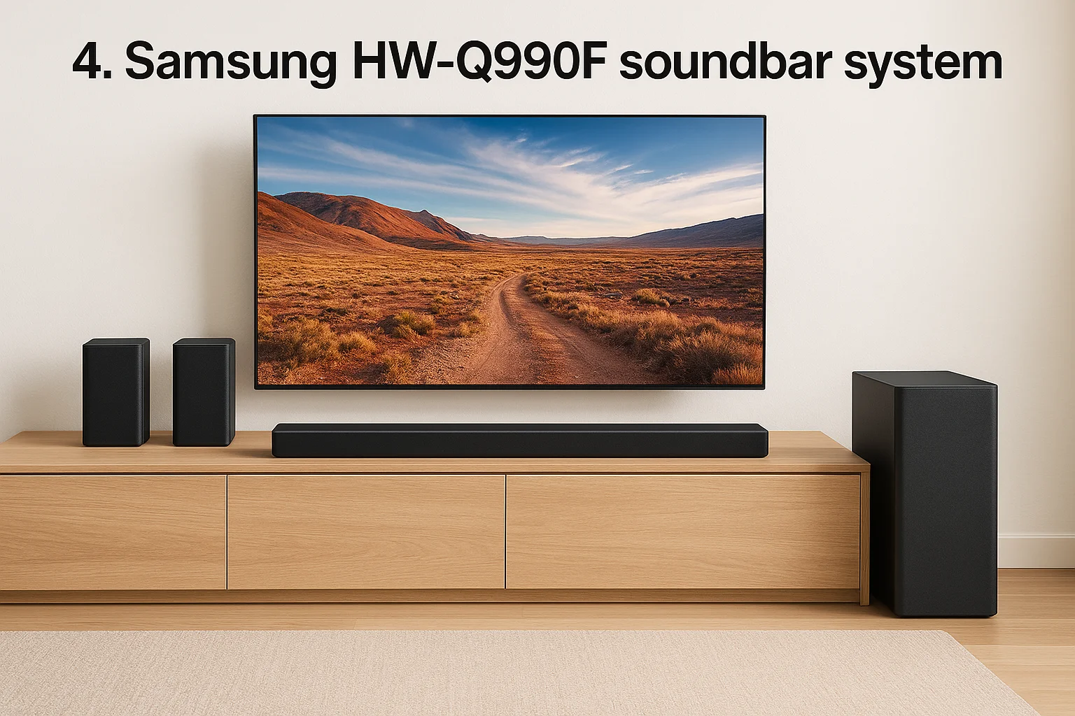 4. Samsung HW-Q990F soundbar system