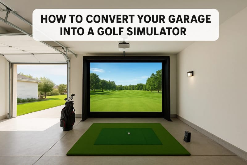 How to Convert Your Garage Into a Golf Simulator