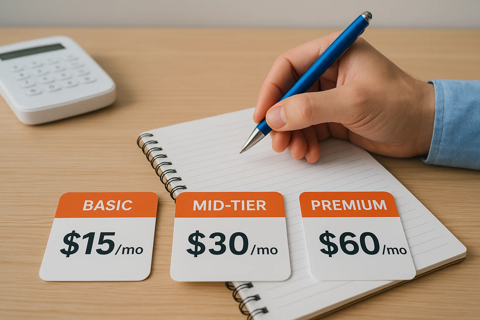 What monthly monitoring fees look like