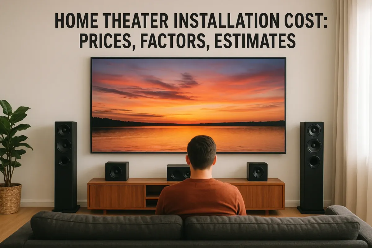 Home Theater Installation Cost: Prices, Factors, Estimates