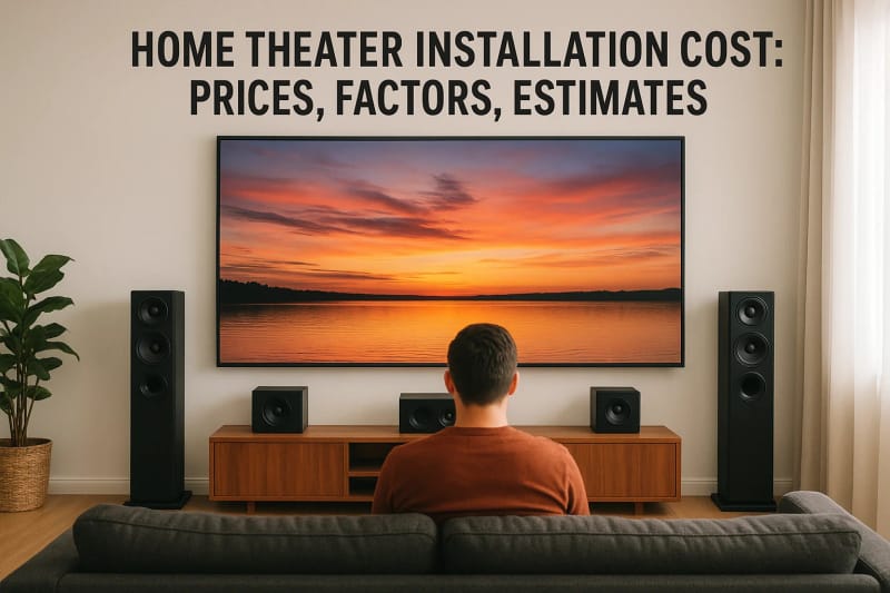 Home Theater Installation Cost: Prices, Factors, Estimates