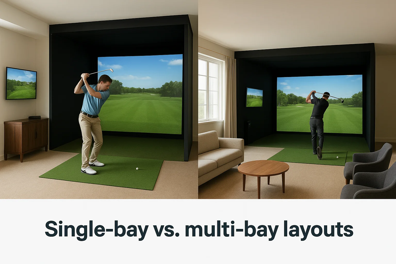 Single-bay vs. multi-bay layouts