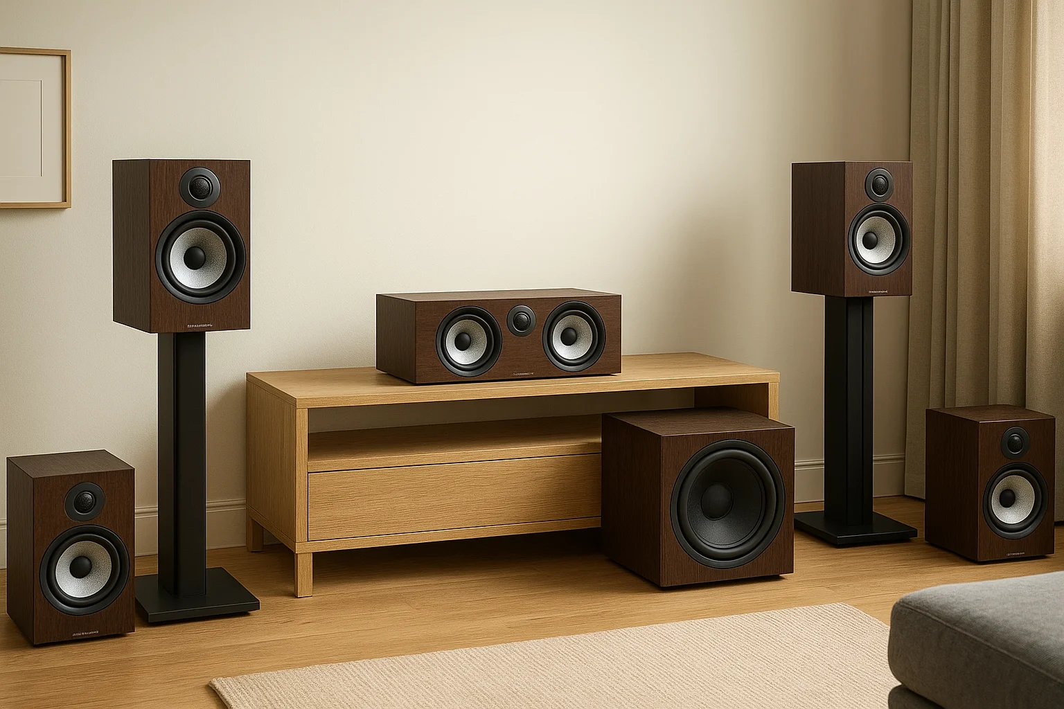 9. Bowers & Wilkins 606 S3 5.1 package