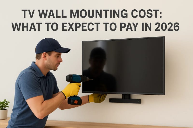 TV Wall Mounting Cost: What to Expect to Pay in 2026