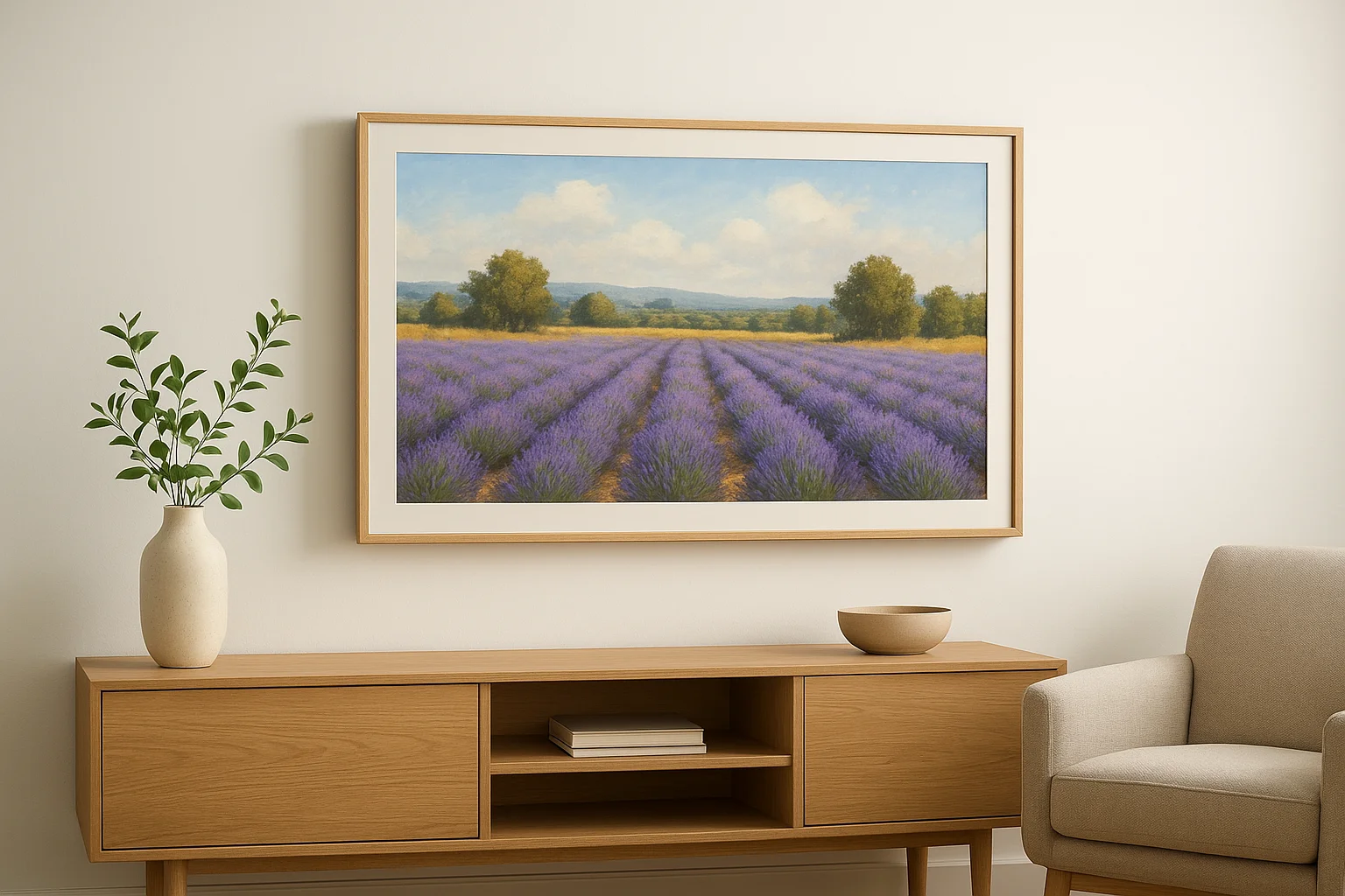 7. LG Gallery TV with Frame: best for design lovers