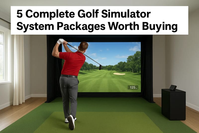 5 Complete Golf Simulator System Packages Worth Buying