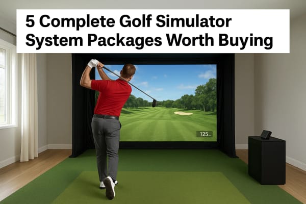 5 Complete Golf Simulator System Packages Worth Buying