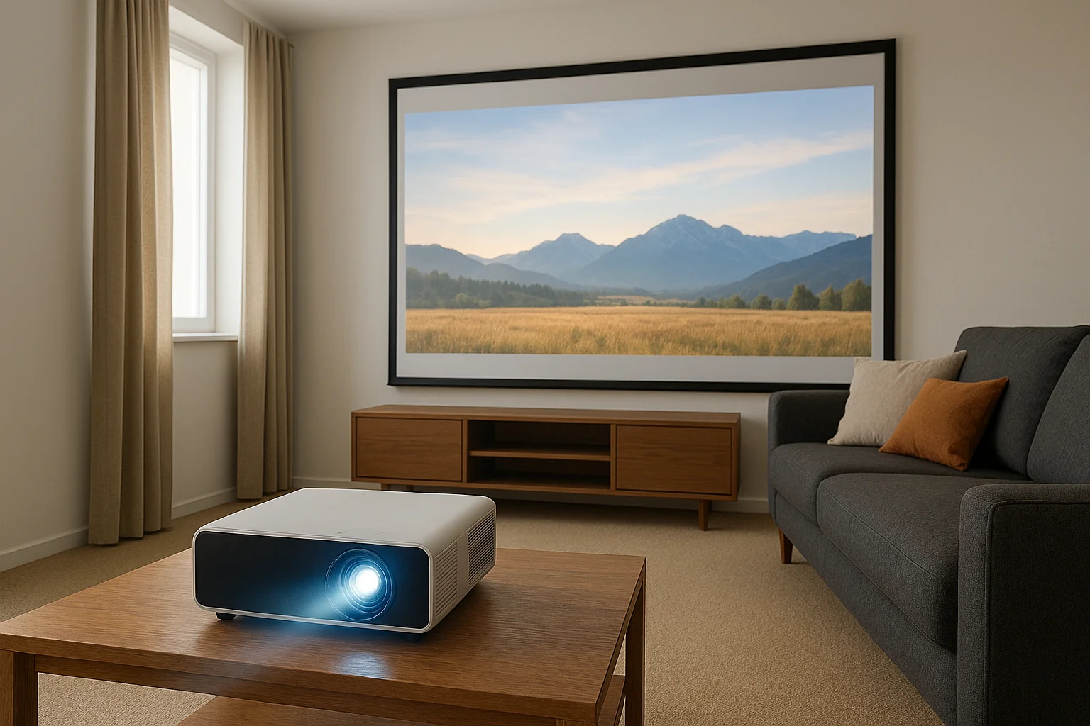 Step 2. Pick your projector and screen