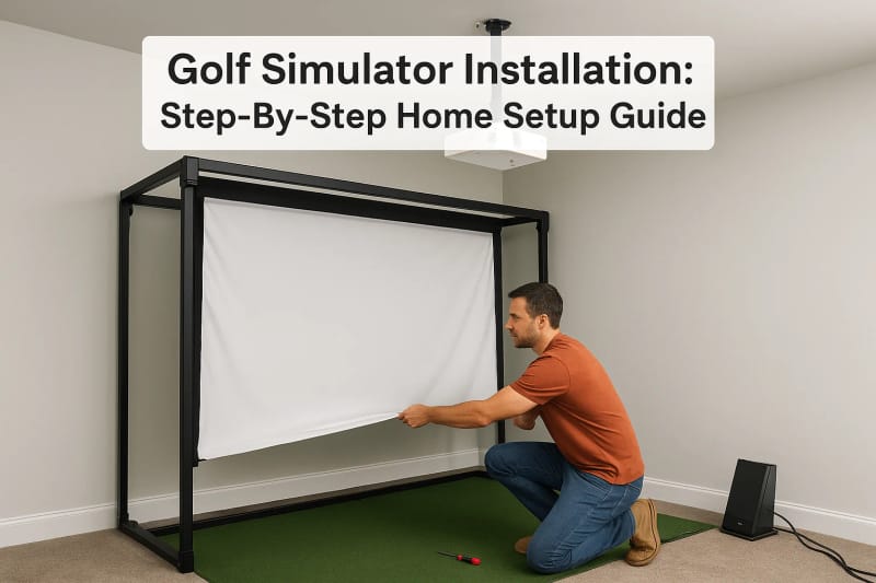 Golf Simulator Installation: Step-By-Step Home Setup Guide