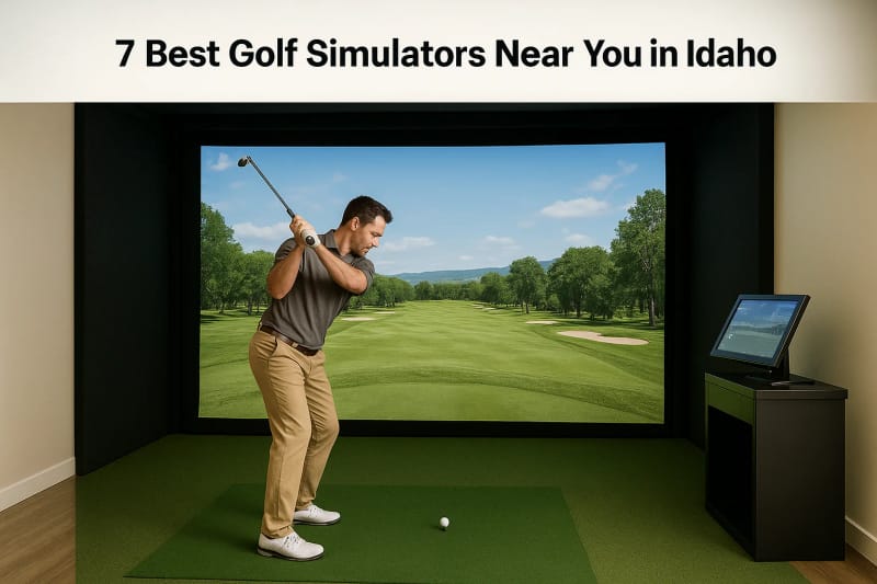 7 Best Golf Simulators Near You in Idaho