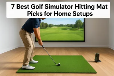7 Best Golf Simulator Hitting Mat Picks for Home Setups