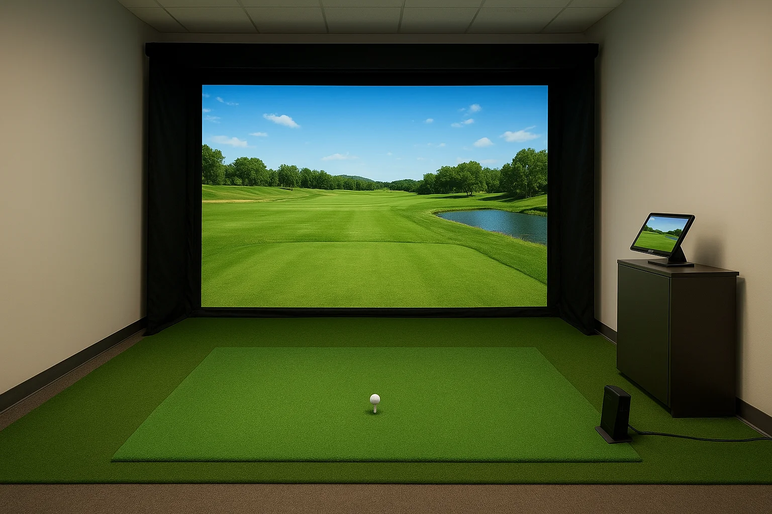 What a commercial golf simulator really costs