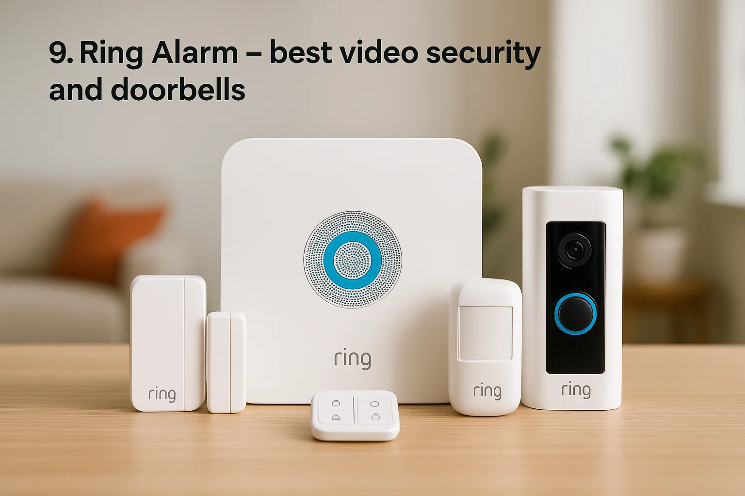 9. Ring Alarm – best video security and doorbells