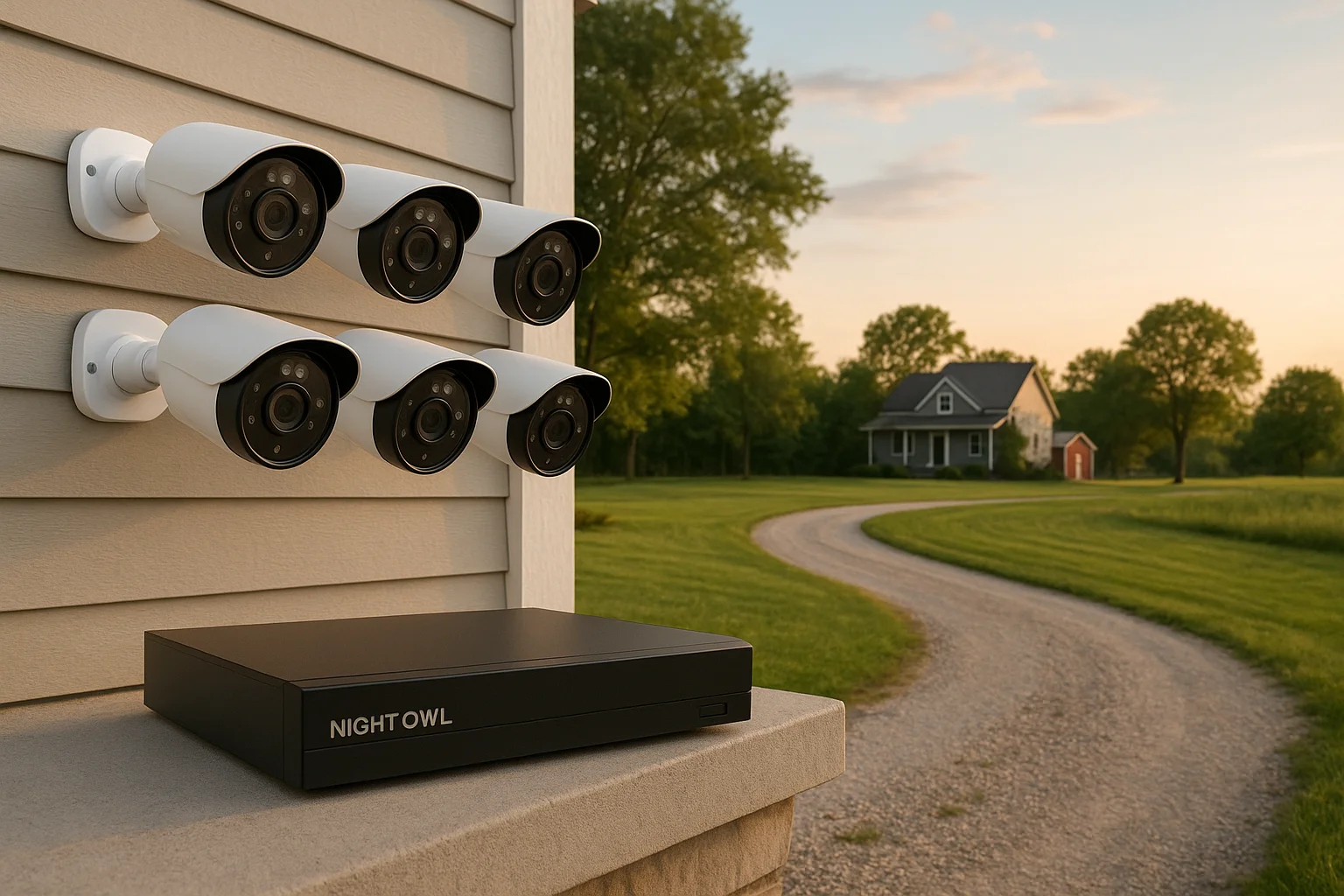 8. Night Owl: best for large properties