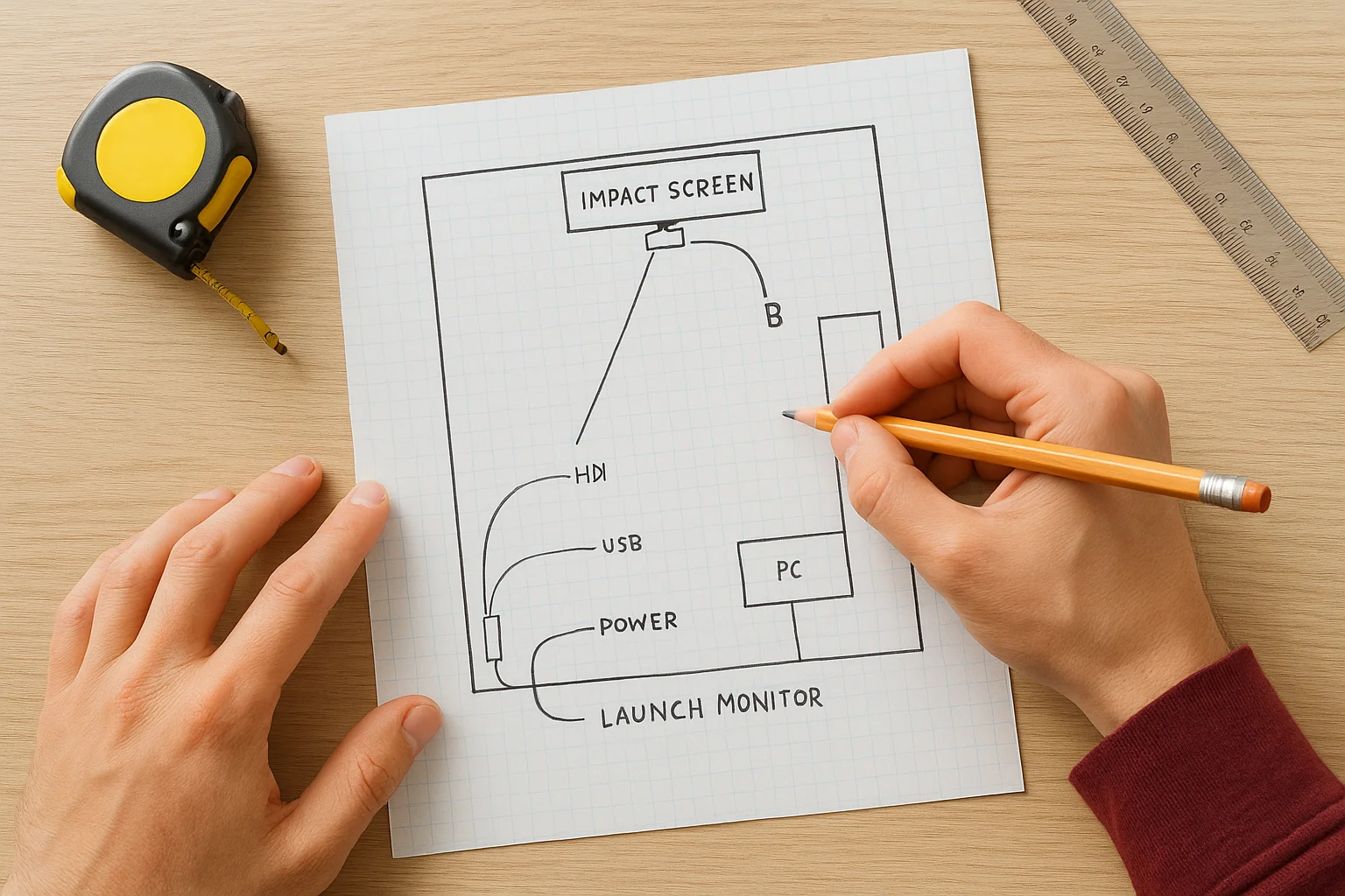 Sketch a floor plan with device zones
