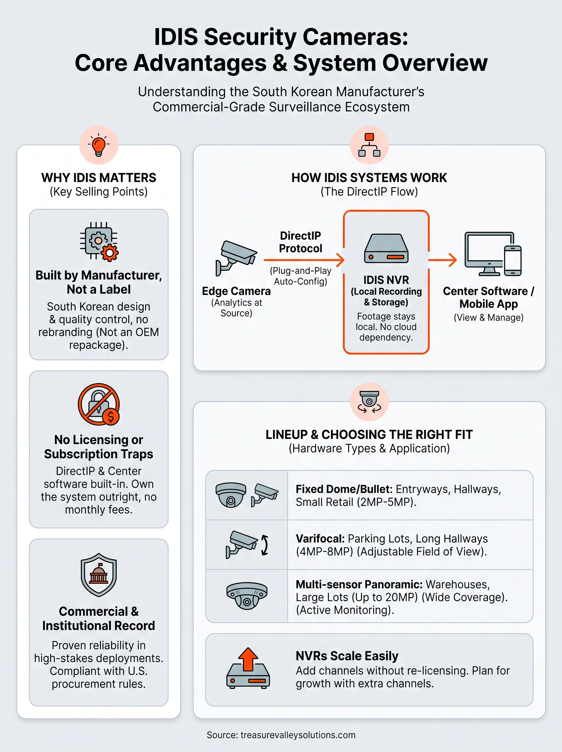 idis cameras infographic