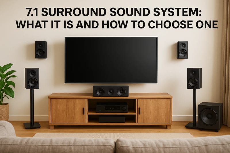 7.1 Surround Sound System: What It Is and How to Choose One