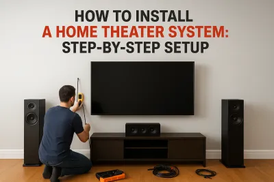 How To Install A Home Theater System: Step-By-Step Setup