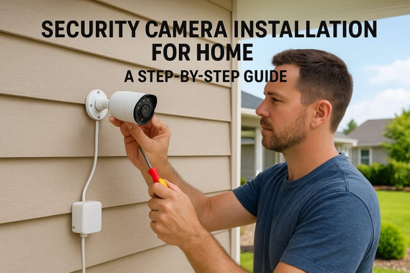 Security Camera Installation for Home: A Step-by-Step Guide