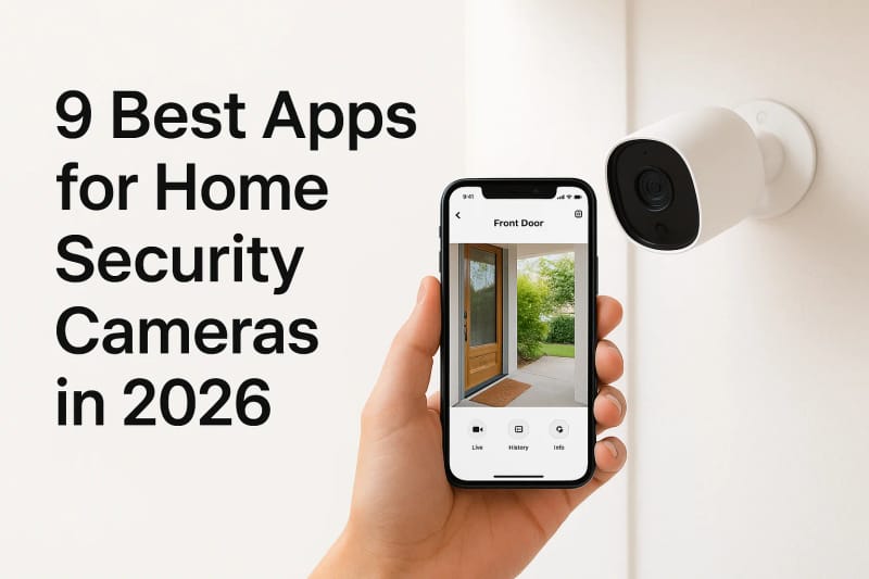 9 Best Apps for Home Security Cameras in 2026