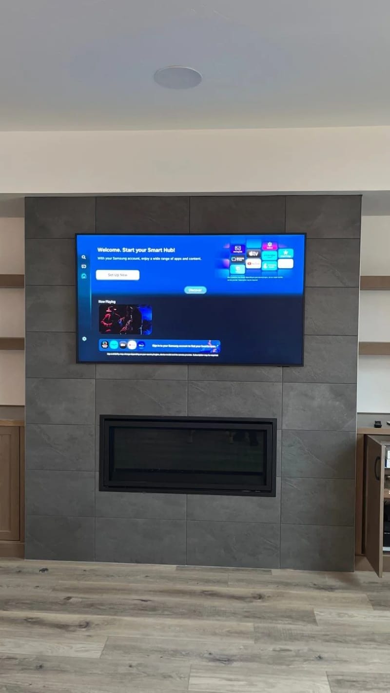 Smart Living Room Entertainment & Security Upgrade in Nampa, Idaho