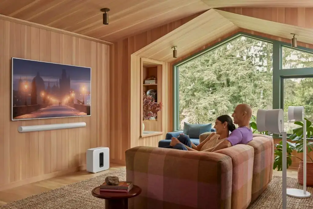 Sonos Arc Ultra Sub 4 and Era 300 Surround Speakers in Action