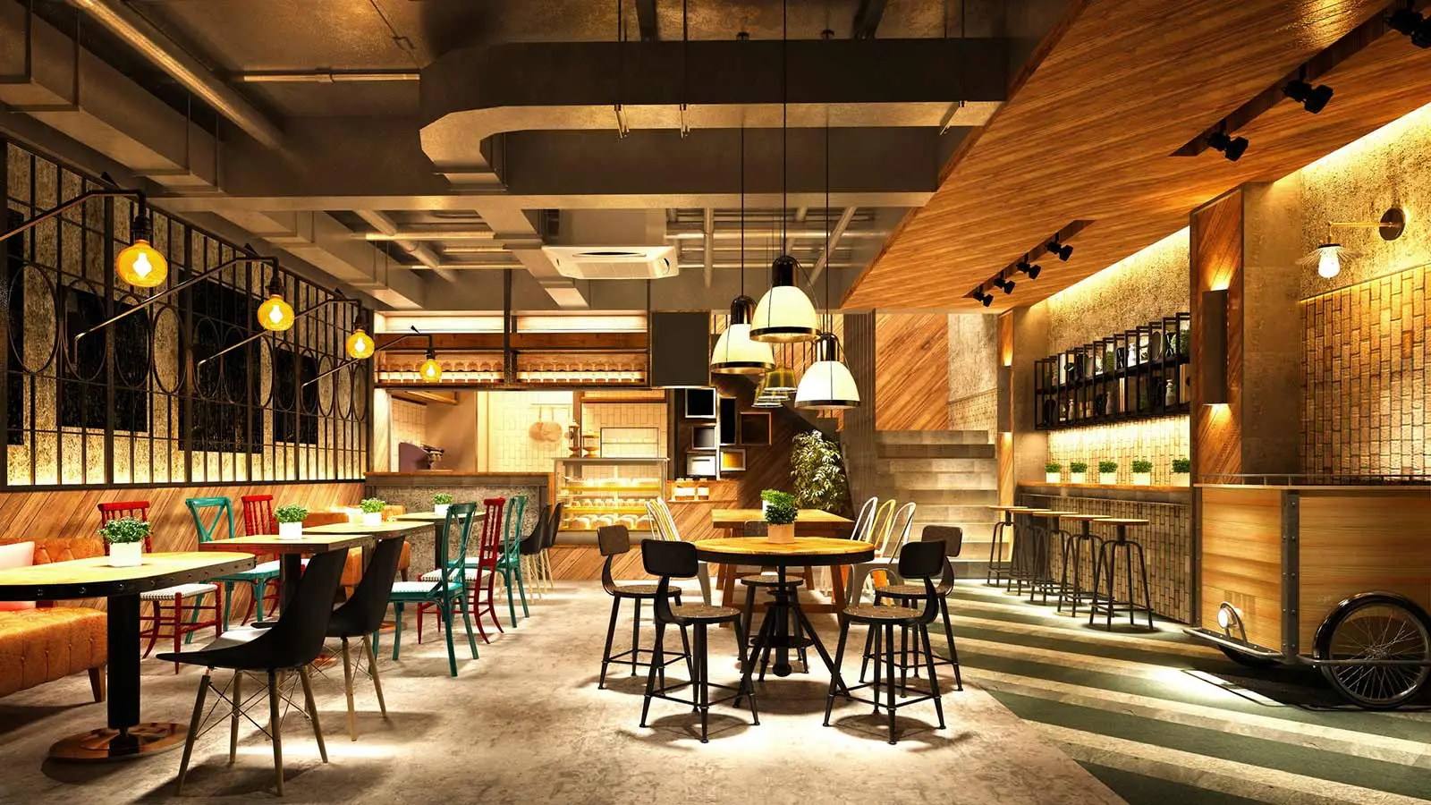 Restaurant Smart Lighting Control
