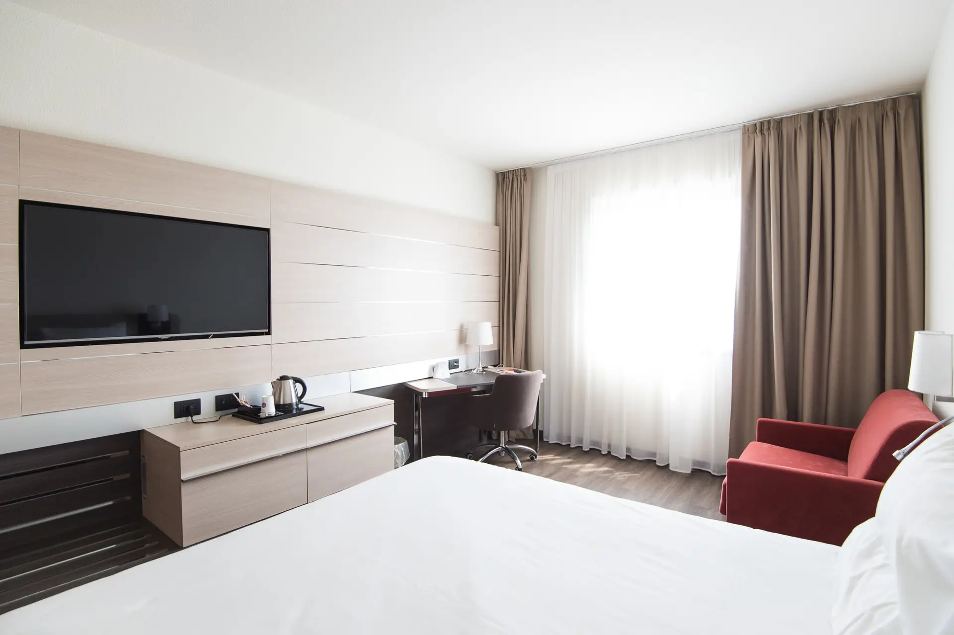TV Mounting in Hotel Rooms