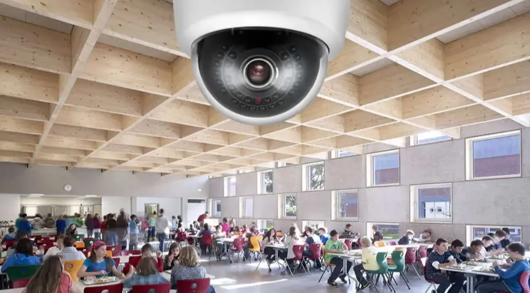 Security Cameras in a School