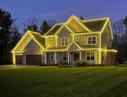 Permanent Holiday Lighting Example
