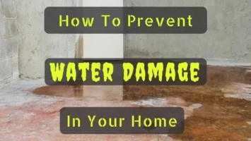 How to prevent water damage in your home
